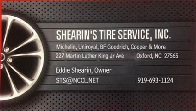 Shearin Tire Service Logo